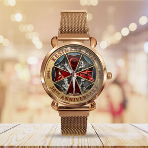 Resident Evil 30th Anniversary Mesh Strap Quartz Watch - TMTHU4418