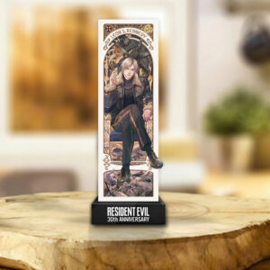Resident Evil Requiem x Leon Scott Kennedy 30th Anniversary Custom Shape Acrylic Plaque – GNE5532