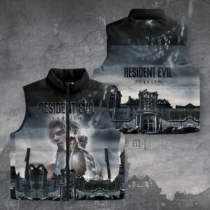 Resident Evil 30th Anniversary 3D Sleeveless Down Jacket - GNE5264.7