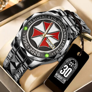 Resident Evil 30th Anniversary Alloy Luxury Quartz Watch - GNE5278