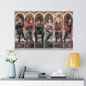 Resident Evil 30th Anniversary Rectangle Canvas With Inner Frame - GNE5305