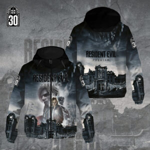 Resident Evil 30th Anniversary 3D Windbreaker Jacket - GNE5264.2