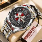 Resident Evil Requiem 30th Anniversary Alloy Luxury Quartz Watch – HOATT16485