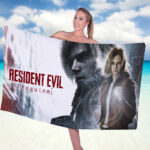 Resident Evil Requiem Rectangle Beach Towel – GNE5295