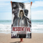 Resident Evil Requiem Rectangle Beach Towel – GNE5296
