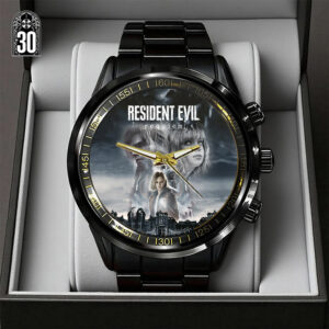 Resident Evil Requiem Black Stainless Steel Watch - GNE5340