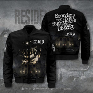 Resident Evil Requiem 3D Bomber Jacket - GNE5388