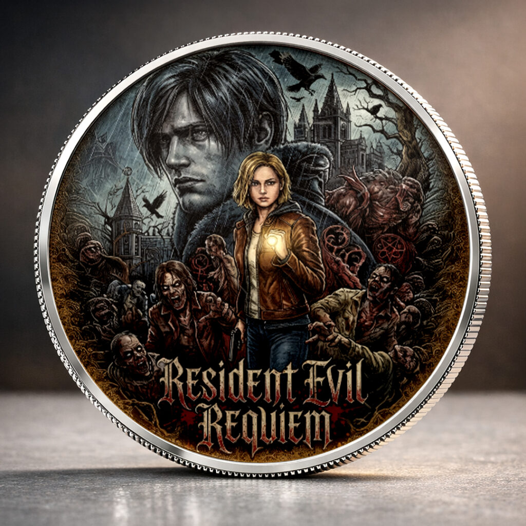 Resident Evil Requiem Commemorative Coin – HOATT16963 | Gifnestbuys