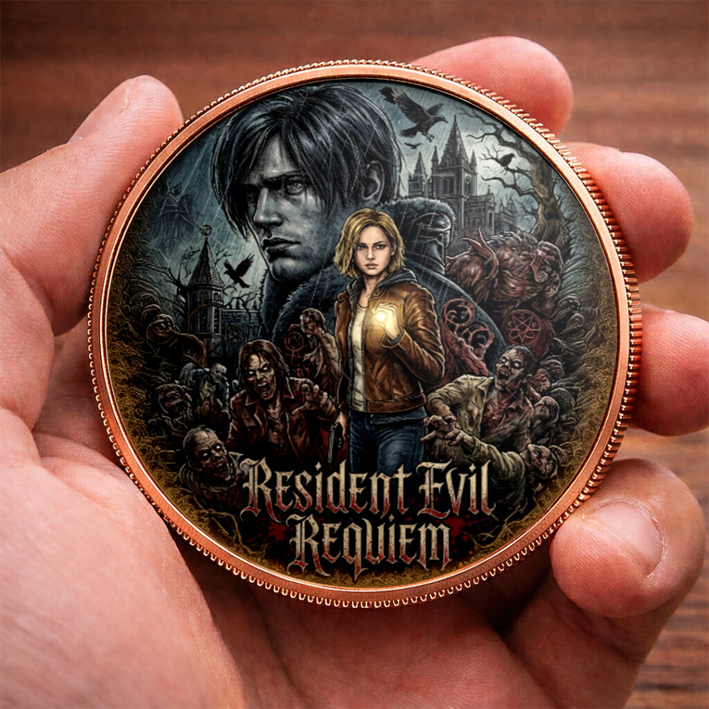 Resident Evil Requiem Commemorative Coin – HOATT16963 | Gifnestbuys