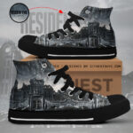 Resident Evil Requiem High Top Canvas Shoes – GNE5659