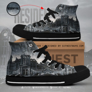 Resident Evil Requiem High Top Canvas Shoes - GNE5659