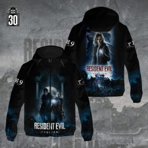 Resident Evil Requiem 3D Windbreaker Jacket - GNE53301.2