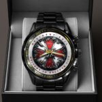 Resident Evil Requiem Black Stainless Steel Watch – HOATT16552