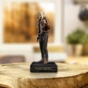 Resident Evil Requiem x Grace Ashcroft Custom Shape Acrylic Plaque - GNE5307