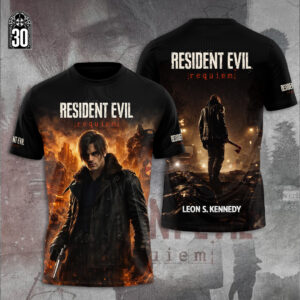 Resident Evil Requiem x Leon Scott Kennedy 3D Apparel - GNE5273