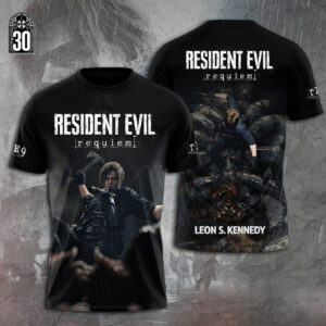 Resident Evil Requiem x Leon Scott Kennedy 3D Apparel - GNE5413
