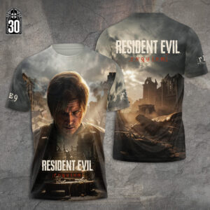 Resident Evil Requiem x Leon Scott Kennedy 3D Apparel - GNE5529