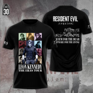 Resident Evil Requiem x Leon Scott Kennedy 3D Apparel - GNE5565