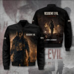 Resident Evil Requiem x Leon Scott Kennedy 3D Bomber Jacket – GNE5414.5