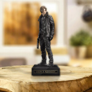 Resident Evil Requiem x Leon Scott Kennedy Custom Shape Acrylic Plaque - GNE5306