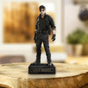 Resident Evil Requiem x Leon Scott Kennedy Custom Shape Acrylic Plaque - GNE5432