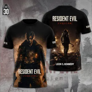 Resident Evil Requiem x Leon Scott Kennedy 3D Apparel - GNE5414