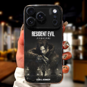 Resident Evil Requiem x Leon Scott Kennedy Phone Case – GNE5617