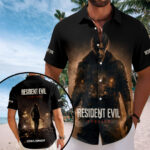 Resident Evil Requiem x Leon Scott Kennedy Short Sleeve Button-Down Shirt – GNE5414.4