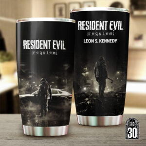 Resident Evil Requiem x Leon Scott Kennedy Tumbler Cup - GNE5416