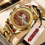 San Francisco 49ers 80th Anniversary Alloy Luxury Quartz Watch – MAITM15120