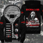 Scream 30th Anniversary 3D Fleece Zip Hoodie – TMTHU4412