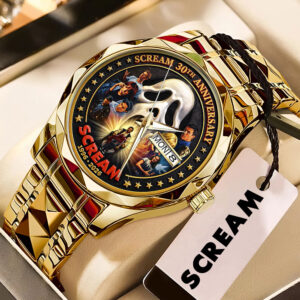 Scream 30th Anniversary Alloy Luxury Quartz Watch - TMTHU4186