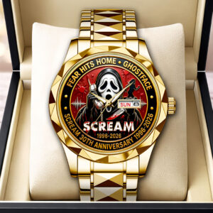 Scream 30th Anniversary Alloy Luxury Quartz Watch - HOATT16937