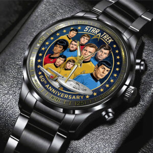 Star Trek 60th Anniversary 2026 Black Stainless Steel Watch - TMTHU4664