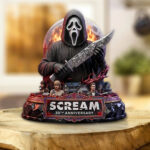Scream 30th Anniversary Custom Shape Acrylic Plaque – TMTHU4602
