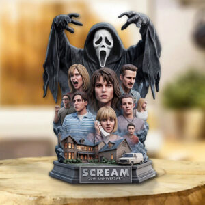 Scream 30th Anniversary Custom Shape Acrylic Plaque - TMTHU4603