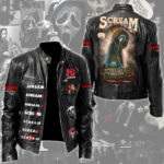 Scream 30th Anniversary Motorcycle Leather Jacket – TMTHU4141