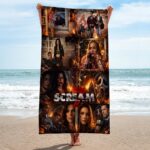 Scream Rectangle Beach Towel – HOATT16425