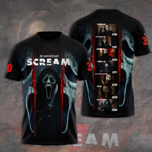 Scream 30th Anniversary 3D Apparel - GNE5261