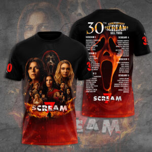 Scream 30th Anniversary 3D Apparel - GNE5459