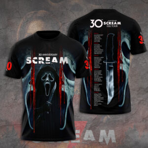 Scream 30th Anniversary 3D Apparel - GNE5461