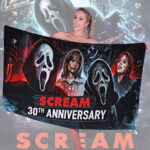 Scream 30th Anniversary Rectangle Beach Towel – TMTHU4139