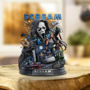 Scream 30th Anniversary Custom Shape Acrylic Plaque - TMTHU4730