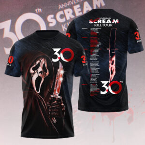 Scream 30th Anniversary 3D Apparel - HOATT16421