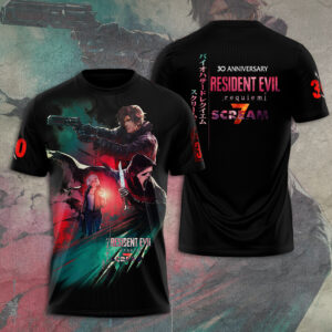Scream x Resident Evil 30th Anniversary 3D Apparel - GNE5263