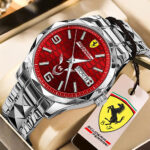Scuderia Ferrari x Lewis Hamilton Alloy Luxury Quartz Watch – TMTHU4400