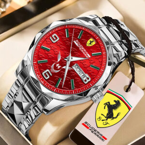 Scuderia Ferrari x Lewis Hamilton Alloy Luxury Quartz Watch - TMTHU4401