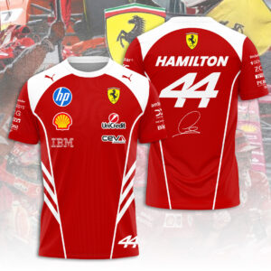 Scuderia Ferrari F1 Team x Lewis Hamilton 2026 3D Apparel - TANTN21601