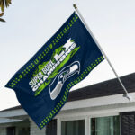 Seattle Seahawks 2025 Super Bowl LX Champions 3D Double-side House Flag – HOATT16445