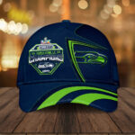 Seattle Seahawks 2025 Super Bowl LX Champions Classic Cap – HOATT16447